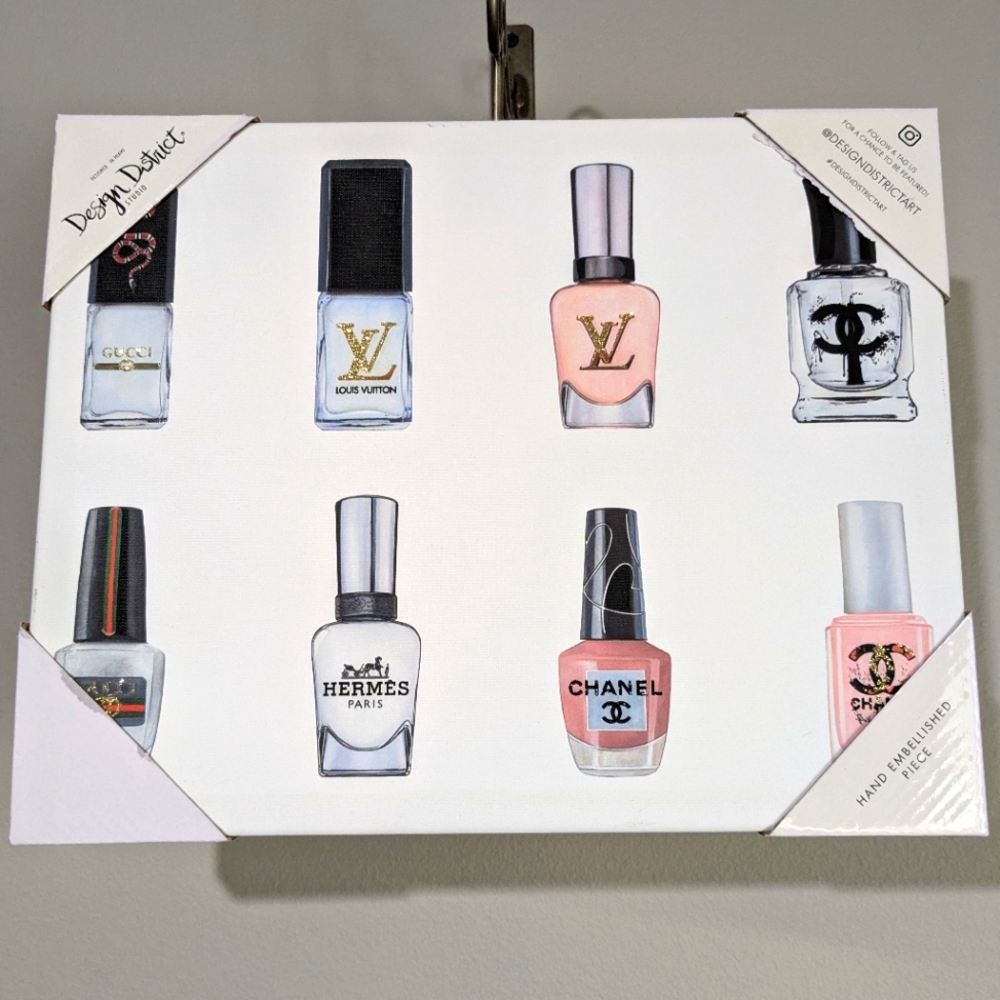 Canvas Gucci Louis Vuitton CHANEL Hermes Nail Polish Quiet Luxury